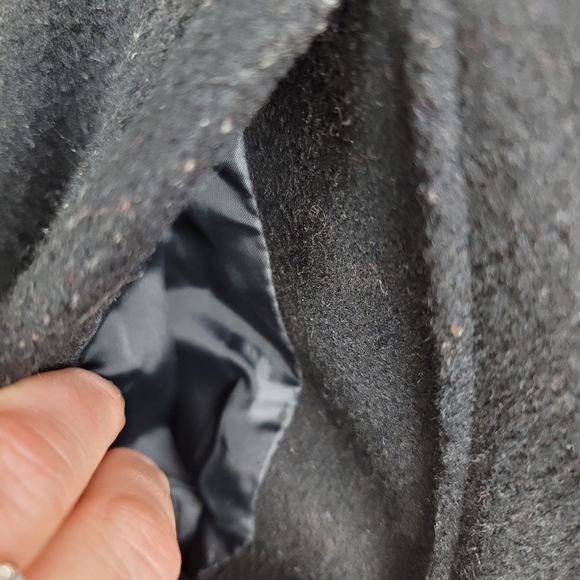 Jordan Craig Mens 2X Black Wool Blend Coat - Picture 8 of 9